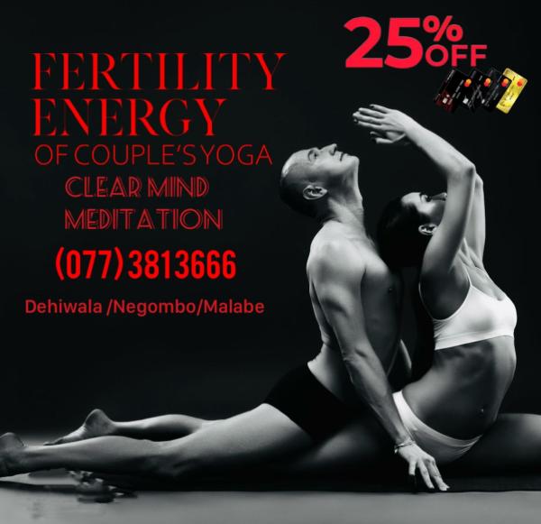 Sri Lankan No 01 Sexual Tantric Yoga Meditation Retreat Centers ( Dehiwla , Malabe and Negombo  අවුරුදු සතිය ඇතුළත පමණයි 25% අවුරුදු වාසිය Credit Cards & Debit Cards සඳහා