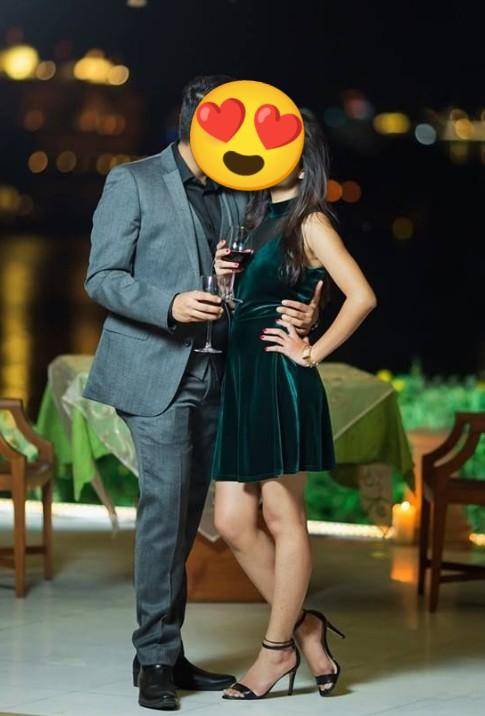 Couple visit